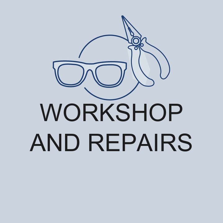 Optical workshop and glasses repairs at Isolani