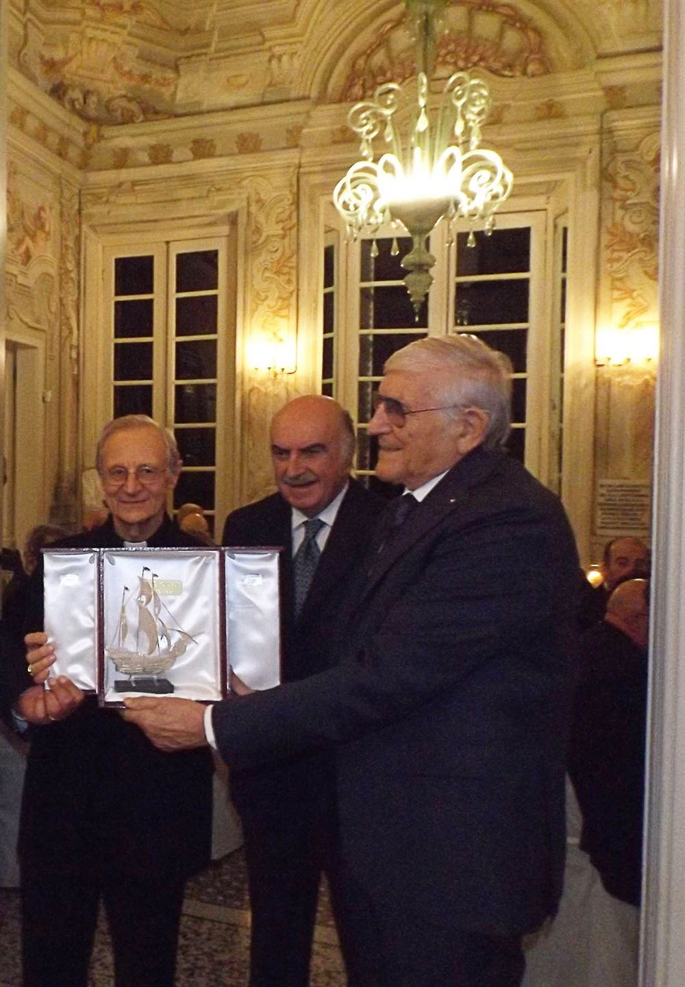 Consegna del Premio Polis ad Alberto Isolani