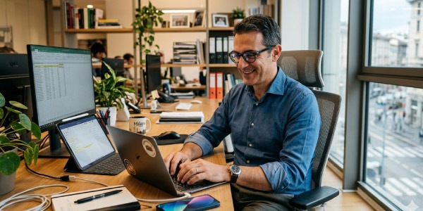 Visione digitale: come proteggere gli occhi da computer, smartphone e LED