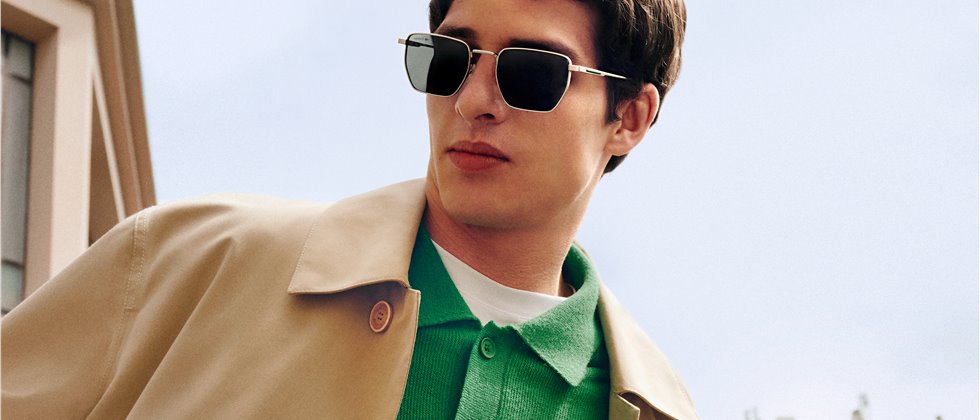 Lacoste occhiali da sole indossati in campagna ufficiale