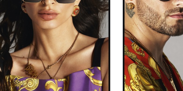 Versace Eyewear e il ritorno  della Medusa d'Oro 